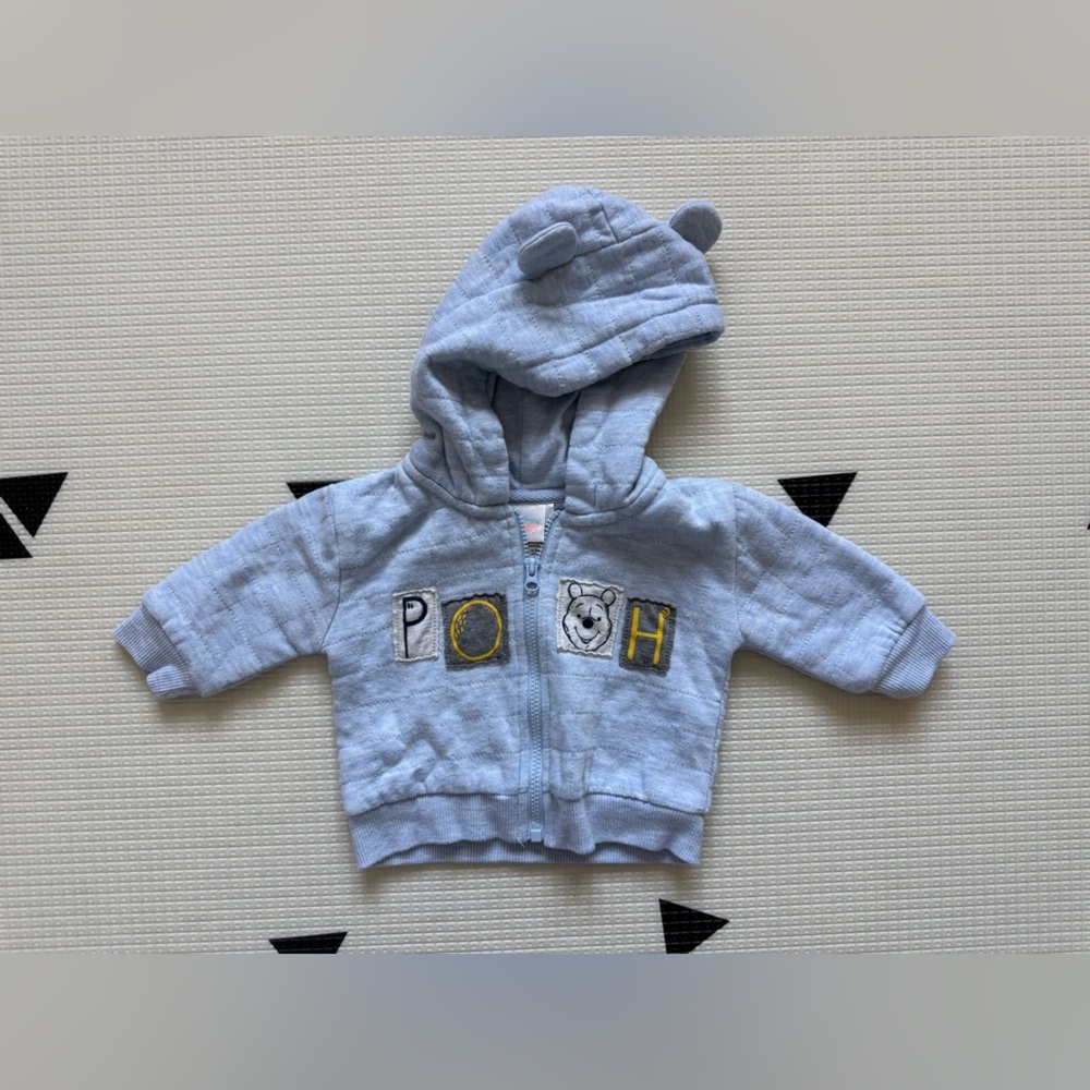 Pooh Kids Hoodie - Light Blue